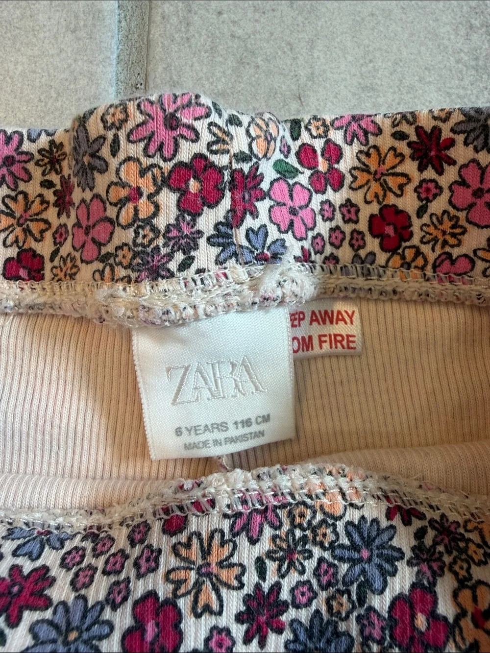 Zara girls ribbed